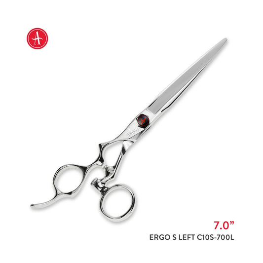 Above ErgoS Left Swivel Hair Cutting Shears – 5.5, 6.0, 7.0