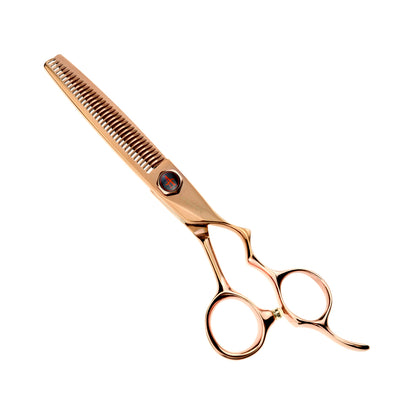 Above Ergo 35T Rose Gold No-Line Blending Hair Cutting Shears SIZES: 6.0