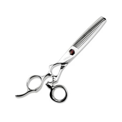 Above ErgoS Left 27TT No-Line Pinpoint Blending Swivel Shears SIZES: 6.0