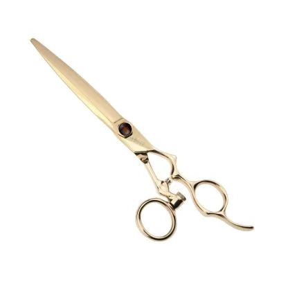 Above ErgoS Rosegold Swivel Hair Cutting Shears SIZES: 6.0/6.75